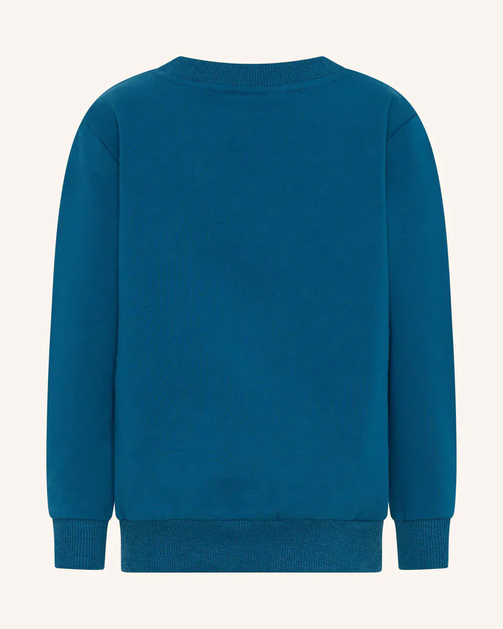 Tiny Tribe Boys Jumper Blue Core Sweat Top