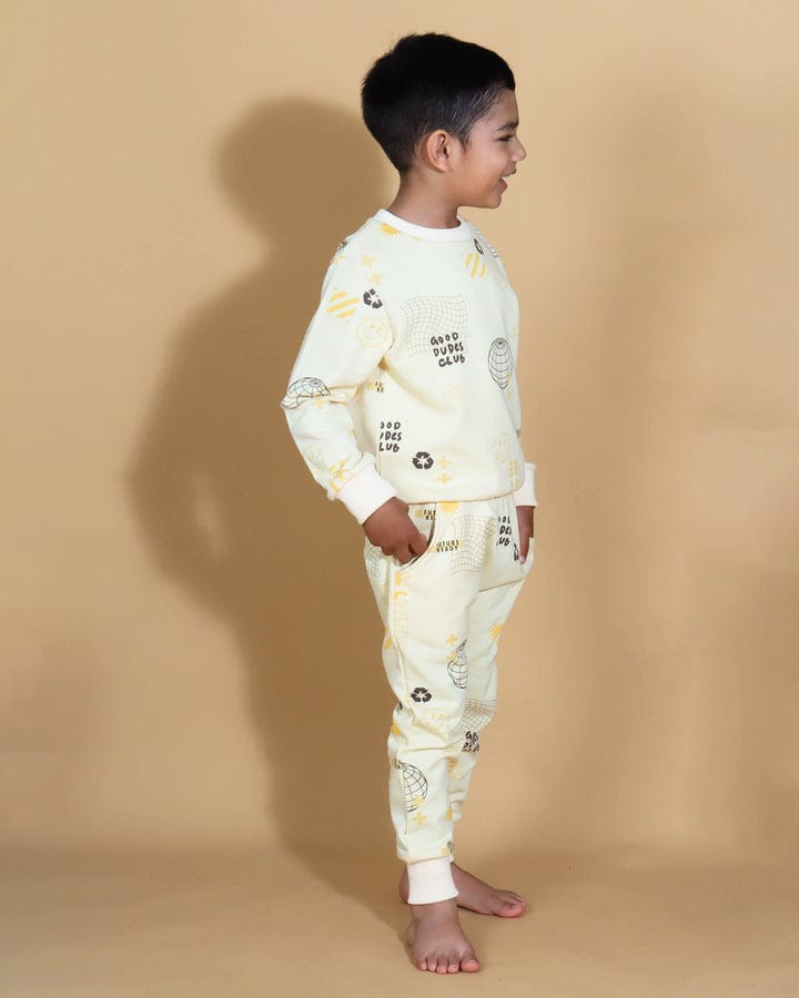 Tiny Tribe Boys Pants Future Ready Sweatpant