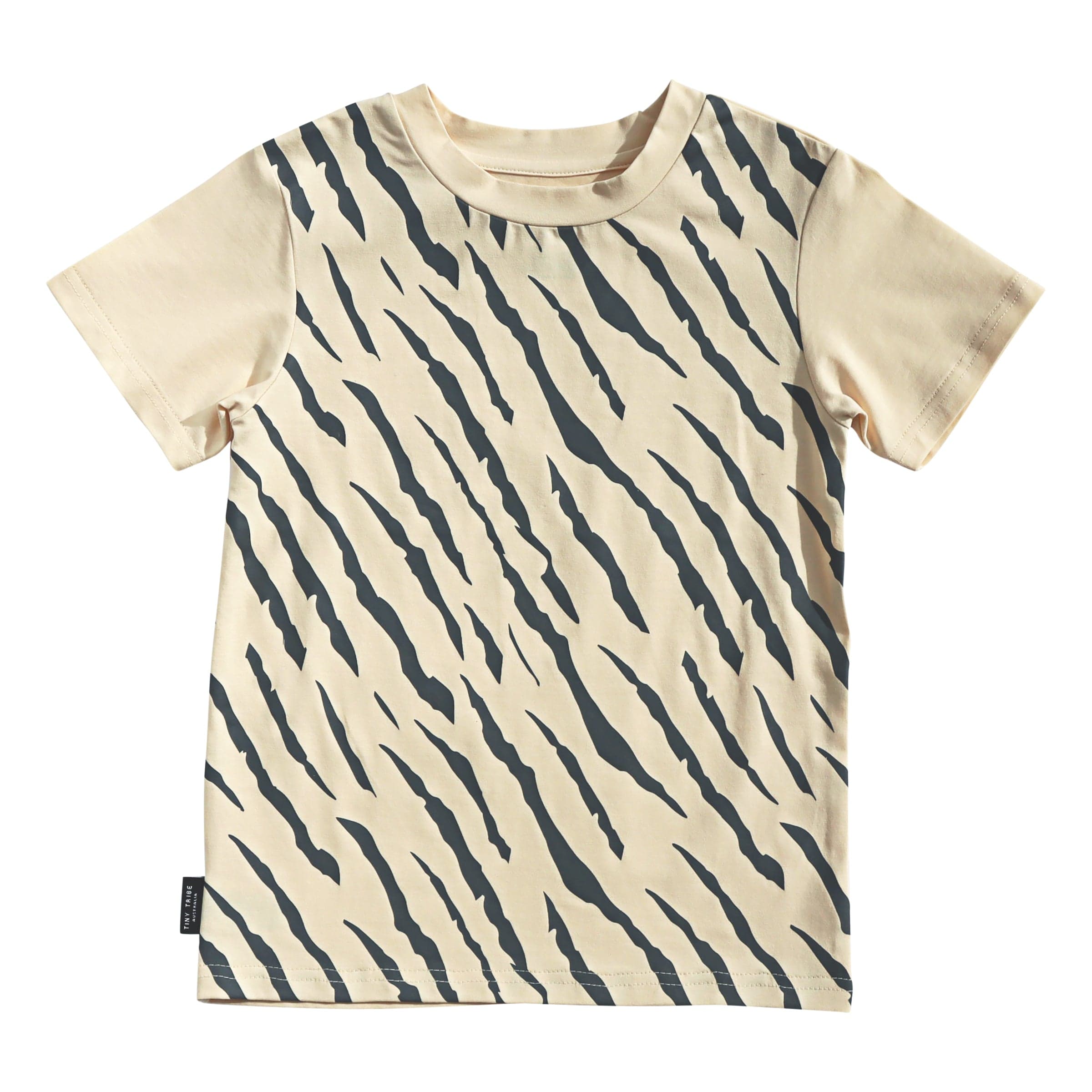 Tiny Tribe Boys Tops Tiger Stripe Tee