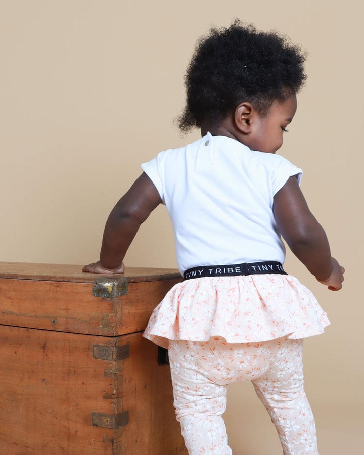 Tiny Tribe Girls All In One Butterfly Floral Set
