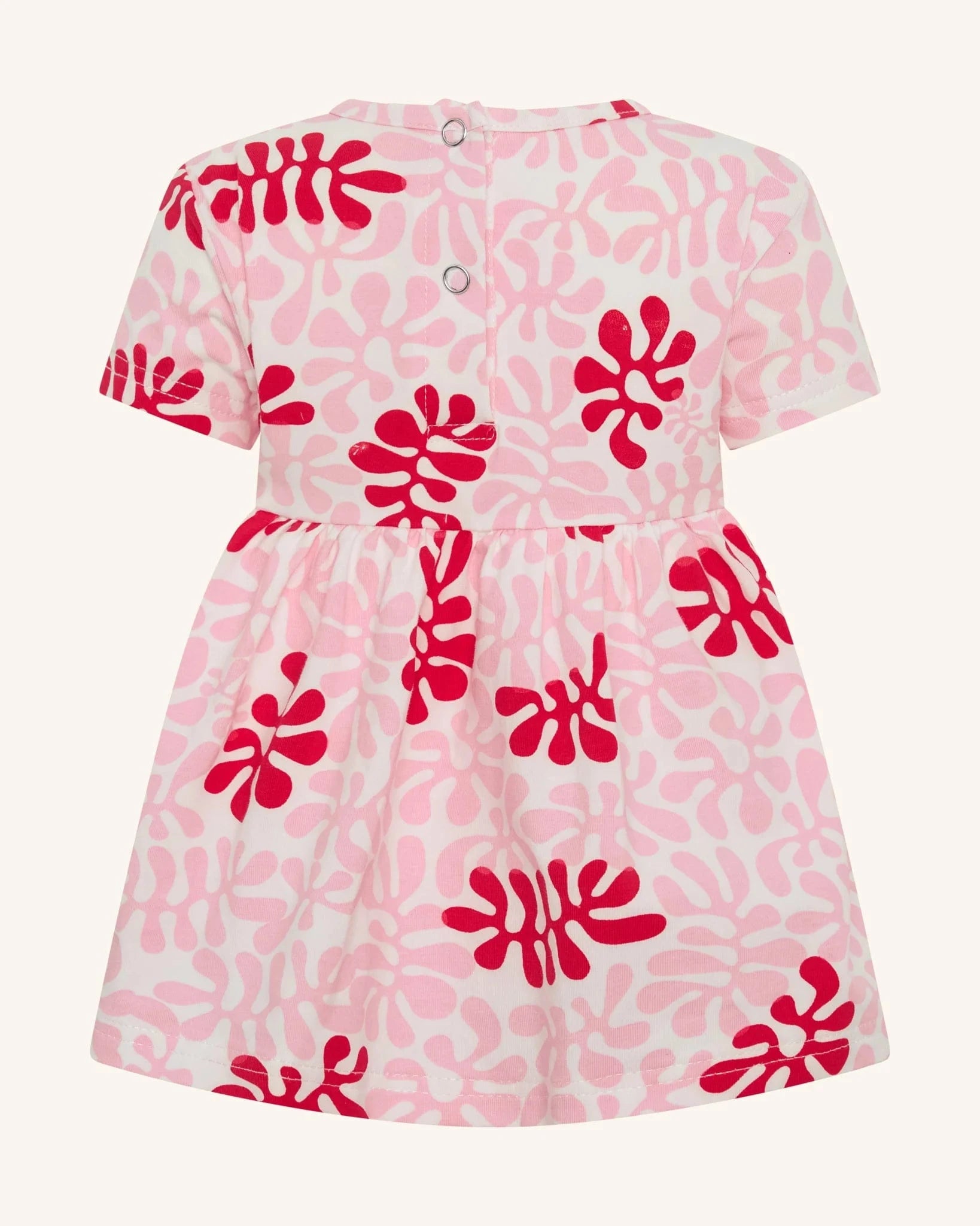 Tiny Tribe Girls Dress Sweet Coral All-In-One Dress