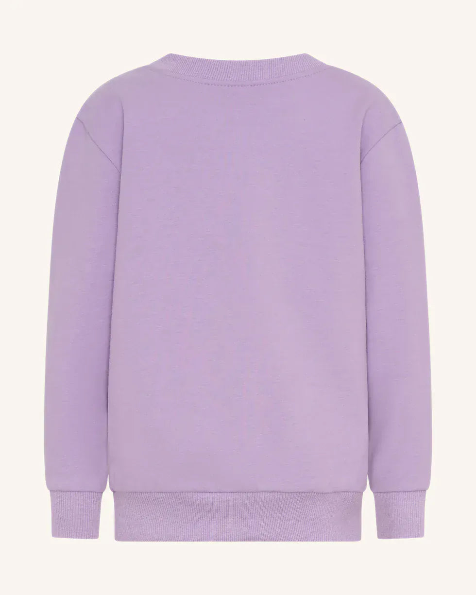 Tiny Tribe Girls Jumper Lilac Core Sweat Top