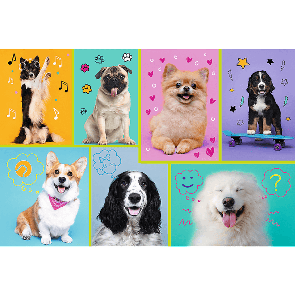 Trefl Toys In The World of Dogs - 100 Piece Puzzle