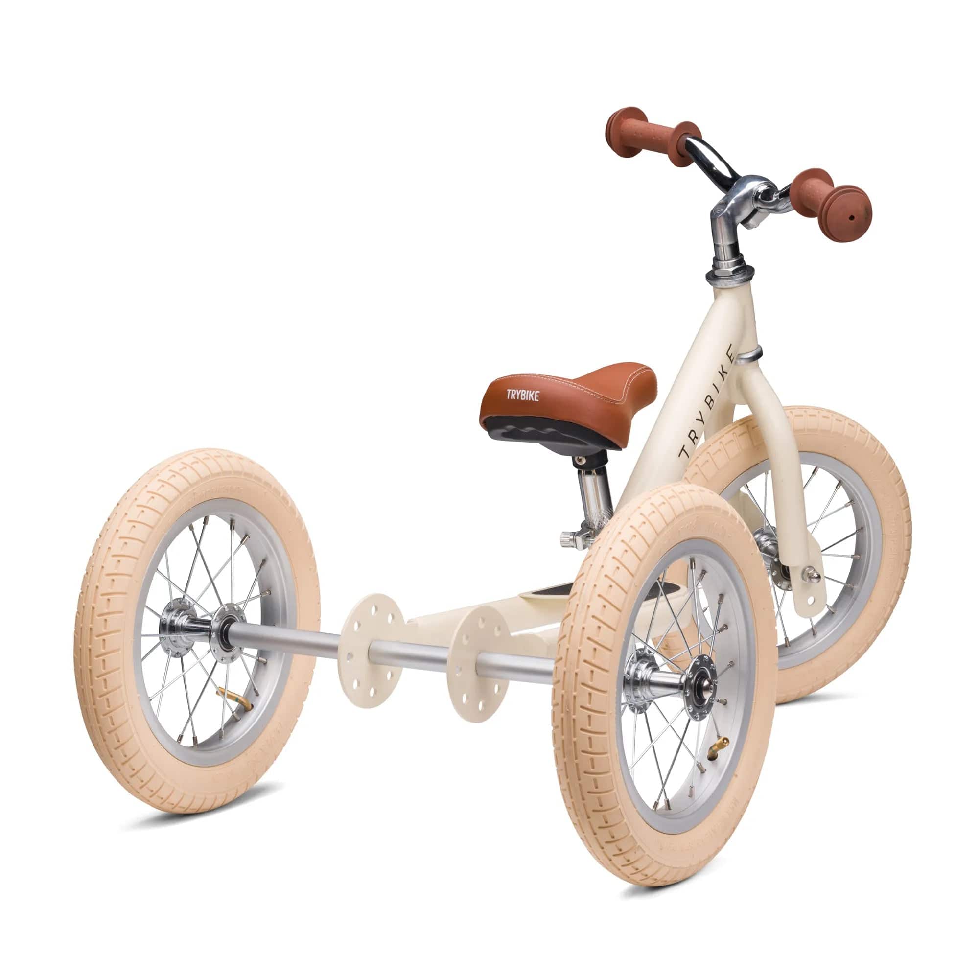 Trybike Ride On Vintage Trybike -Cream