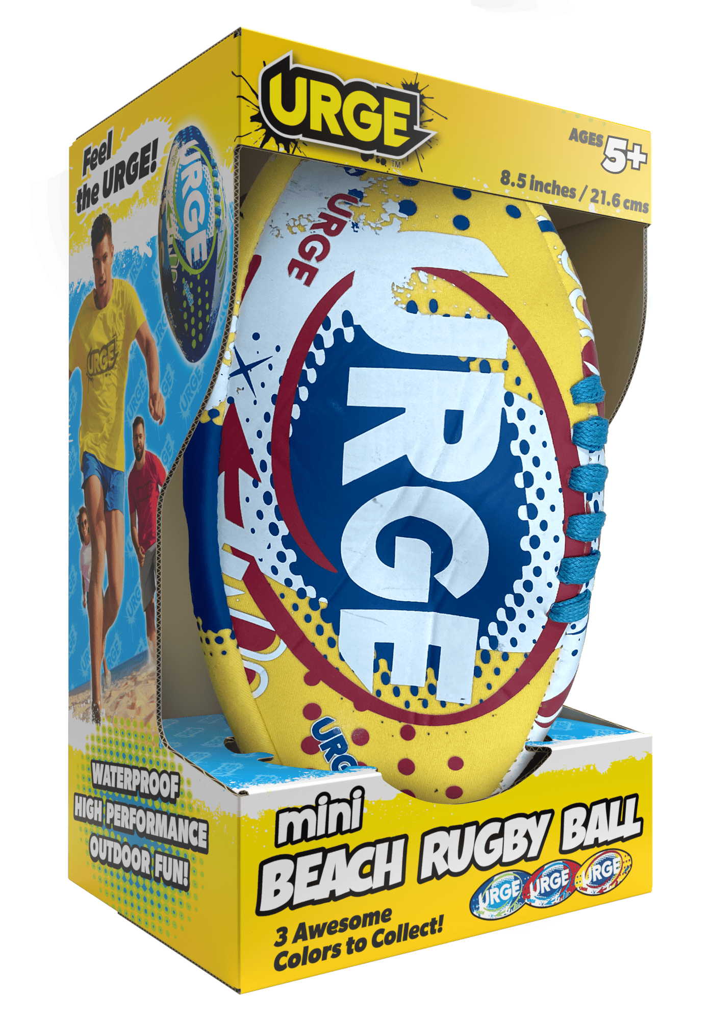 URGE Toys Mini Rugby Ball