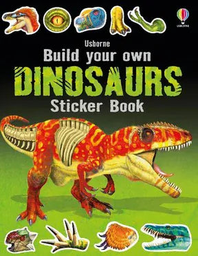 Usborne Publishing Childrens Books Build Your Own Dinosaurs Sticker Book