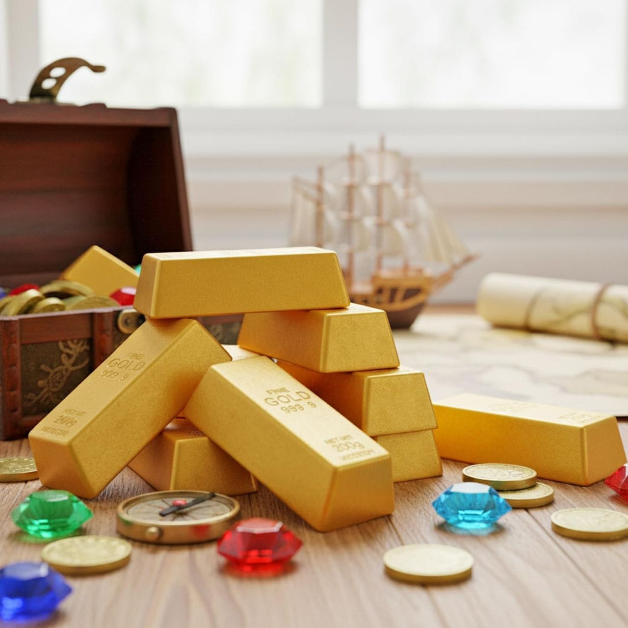 Voodle Toys Gold Squishy