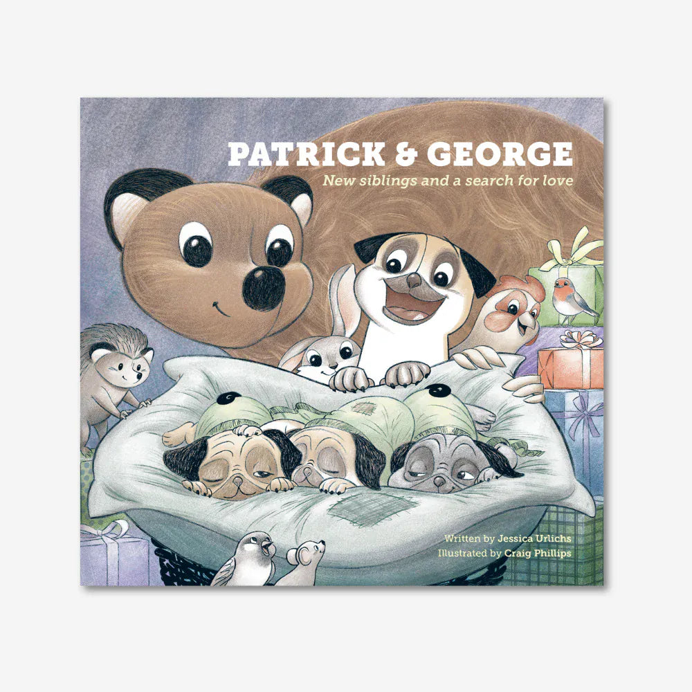 Wilding Books Childrens Books Patrick & George - New Siblings & A Search For Love