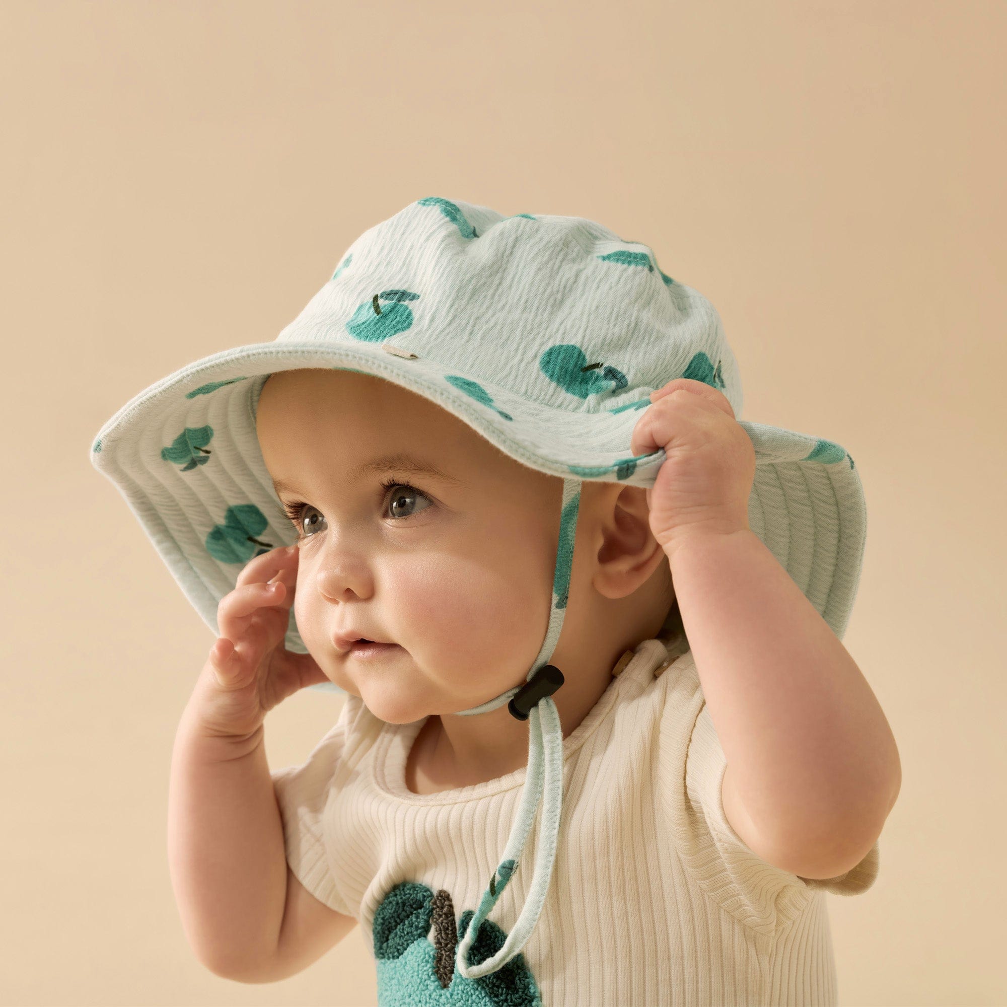 Wilson & Frenchy Accesories Hats Apple Papple Organic Crinkle Sunhat