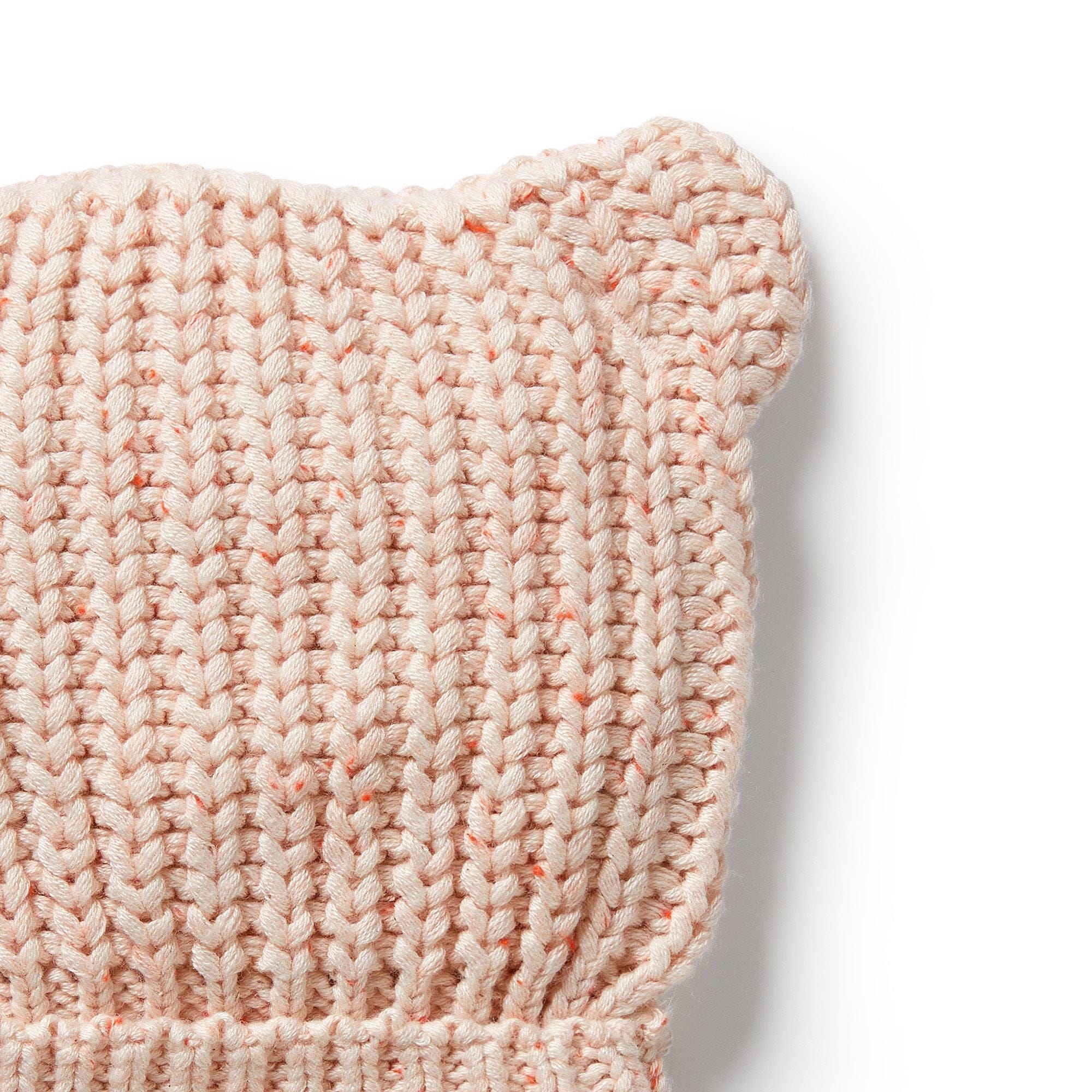 Wilson & Frenchy Accessories Hats Fairy Floss Organic Knitted Bear Hat