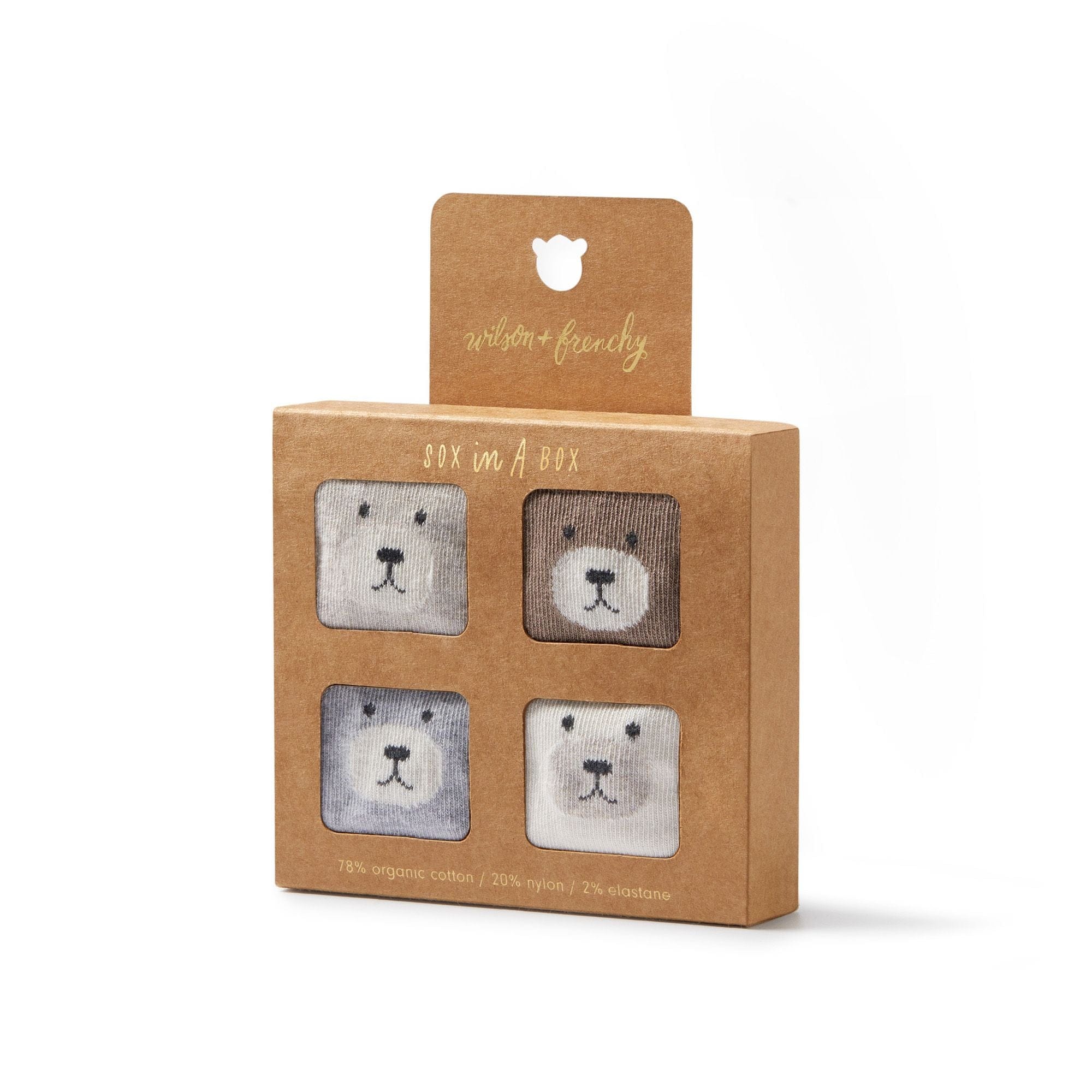 Wilson & Frenchy Accessory Socks Unisex Organic 4 Pack Baby Socks
