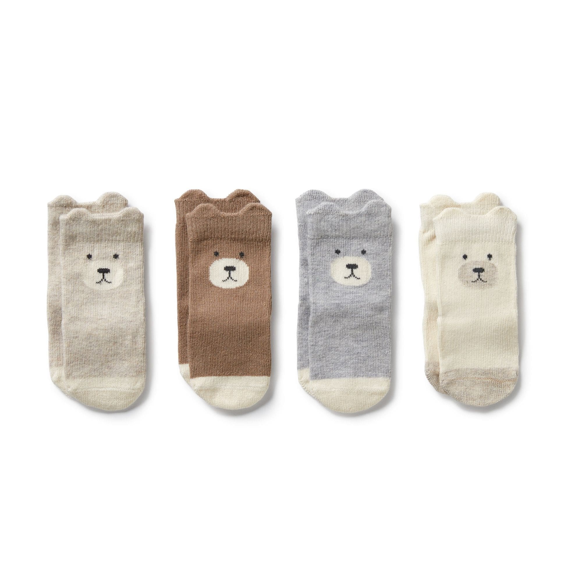 Wilson & Frenchy Accessory Socks Unisex Organic 4 Pack Baby Socks
