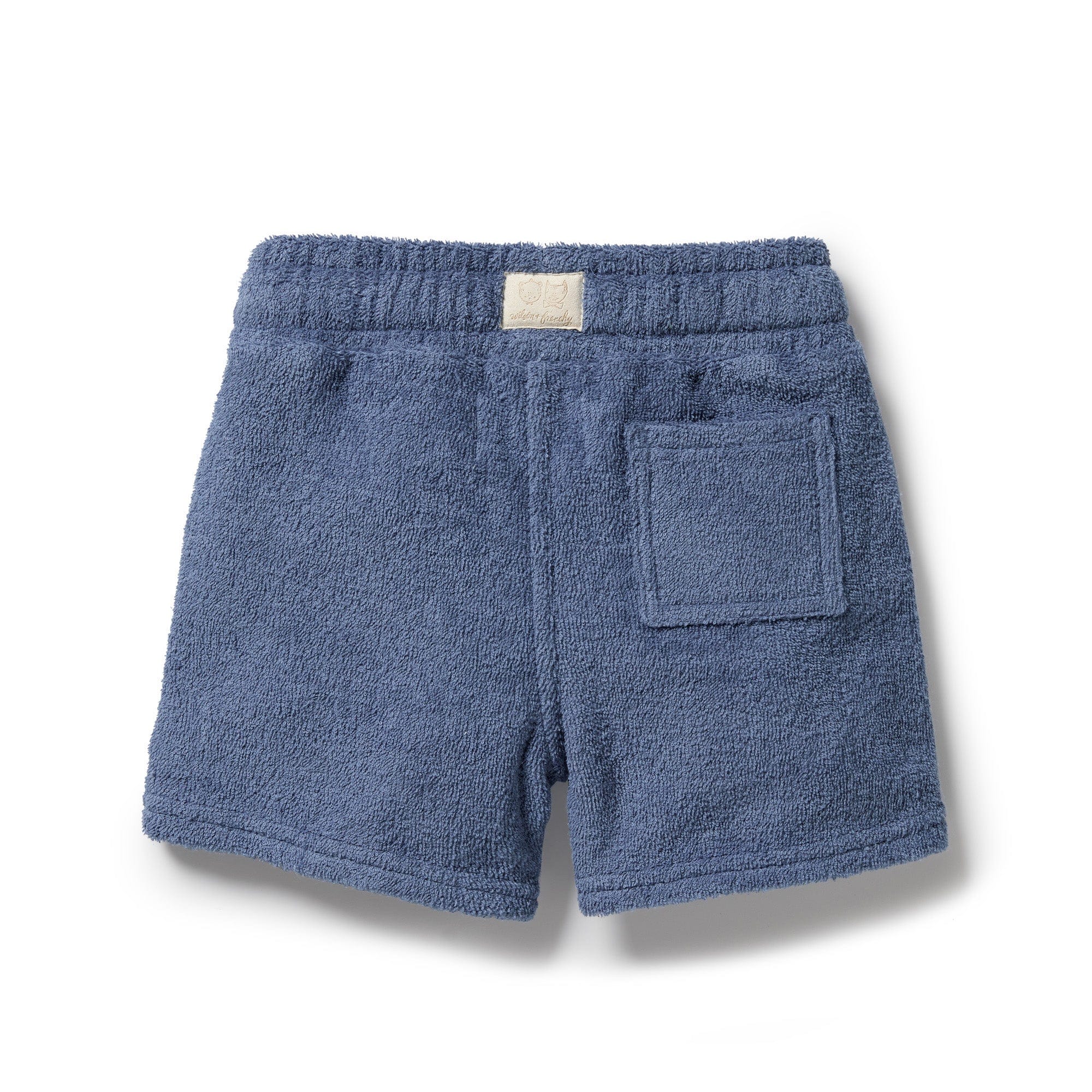 Wilson & Frenchy Boys Bottoms Deep Blue Organic Terry Short