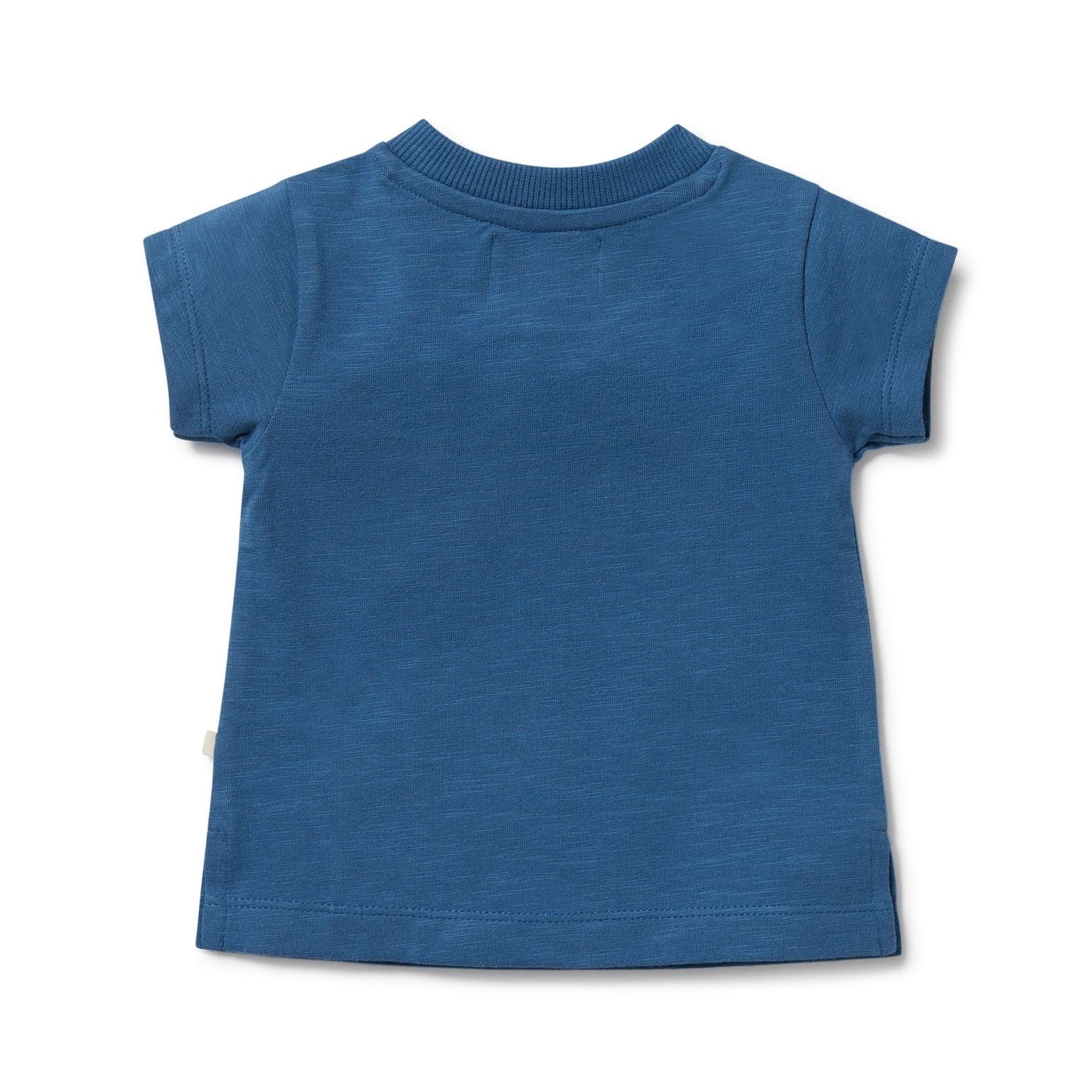 Wilson & Frenchy Boys Tops Dark Blue Organic Pocket Tee