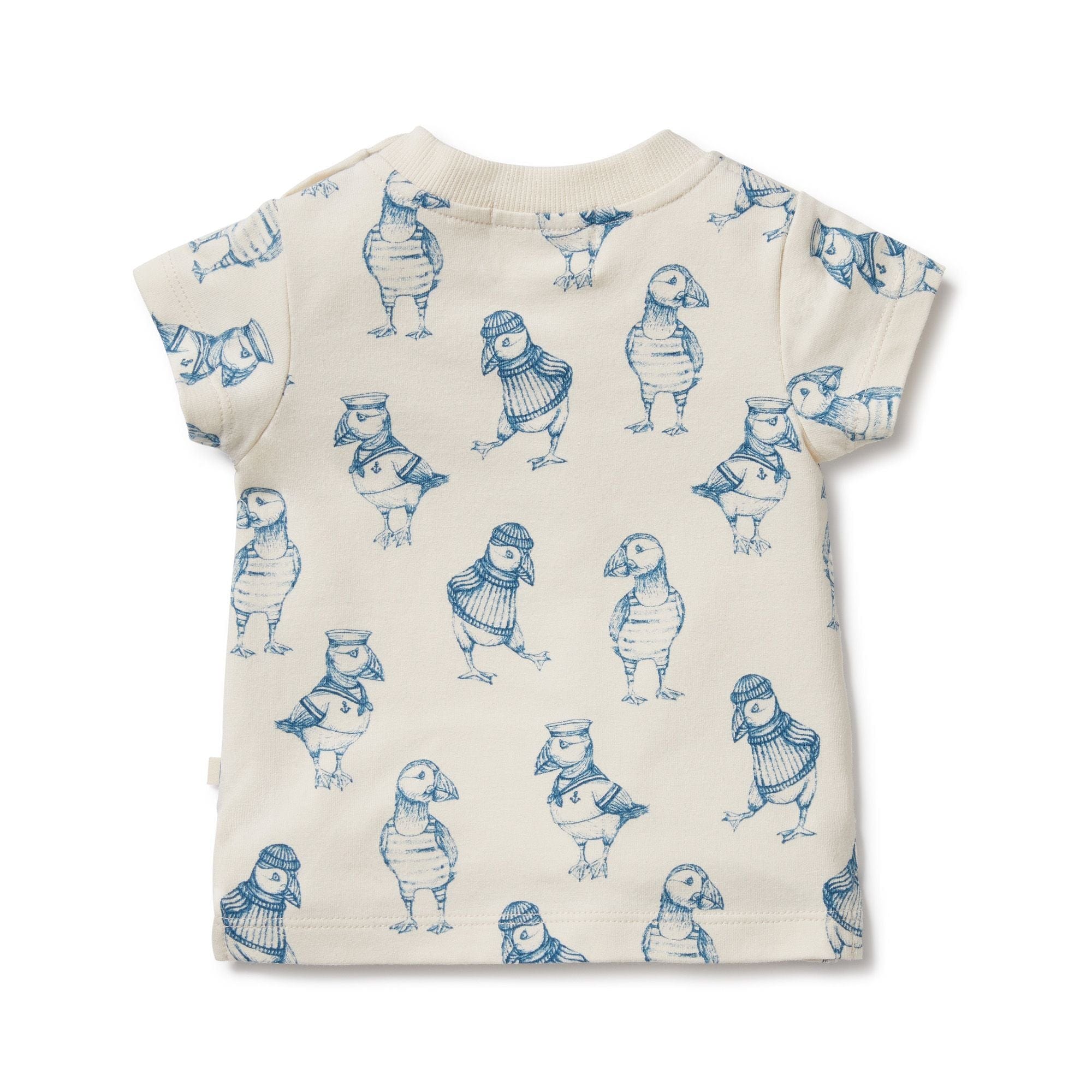 Wilson & Frenchy Boys Tops Petit Puffin Organic Tee