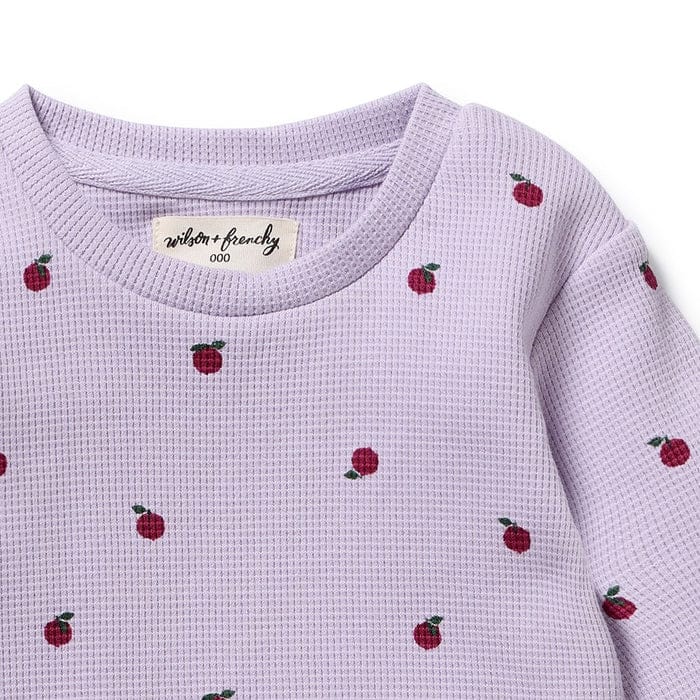Wilson & Frenchy Girls All In One Berry Plums Organic Waffle Set