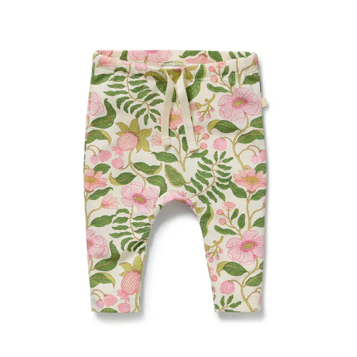 Wilson & Frenchy Girls Pants 0-3M Ma Fleur Organic Legging