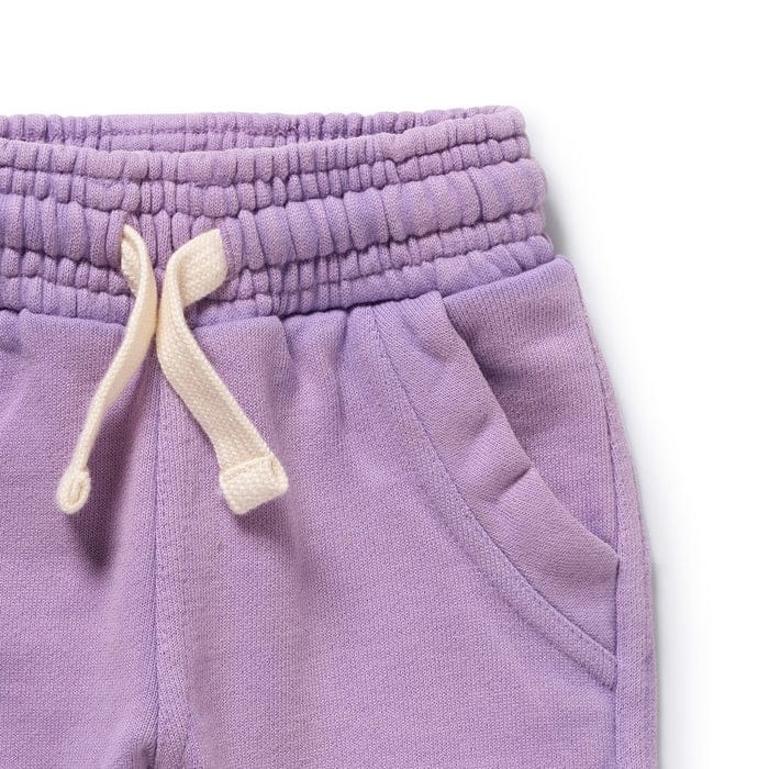 Wilson & Frenchy Girls Pants Berry Organic Terry Sweat Pant