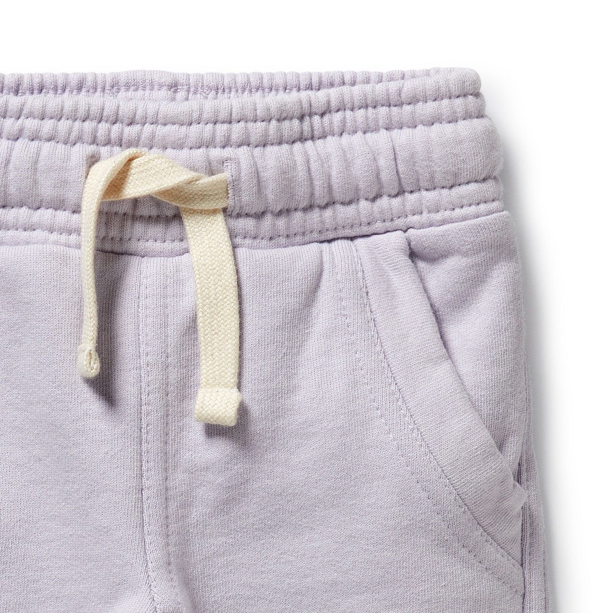 Wilson & Frenchy Girls Pants Lavender Organic Terry Sweat Pant