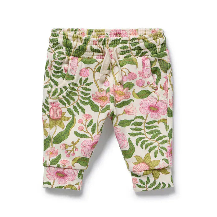 Wilson & Frenchy Girls Pants Ma Fleur Organic Terry Sweat Pant
