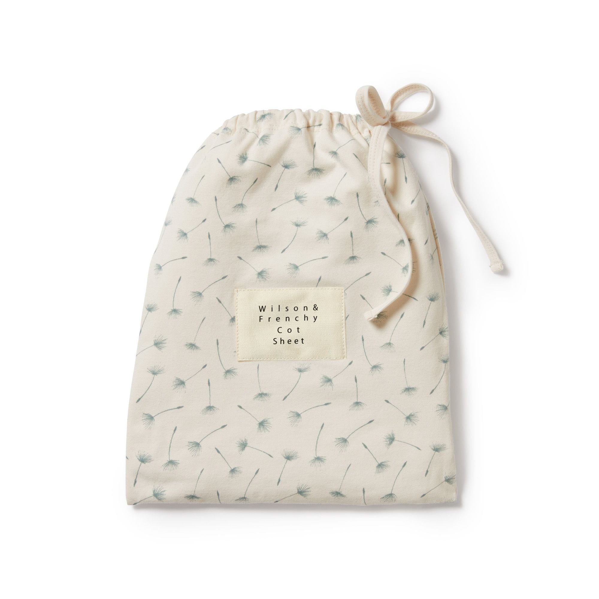 Wilson & Frenchy Linen Blankets Float Away Organic Cot Sheet