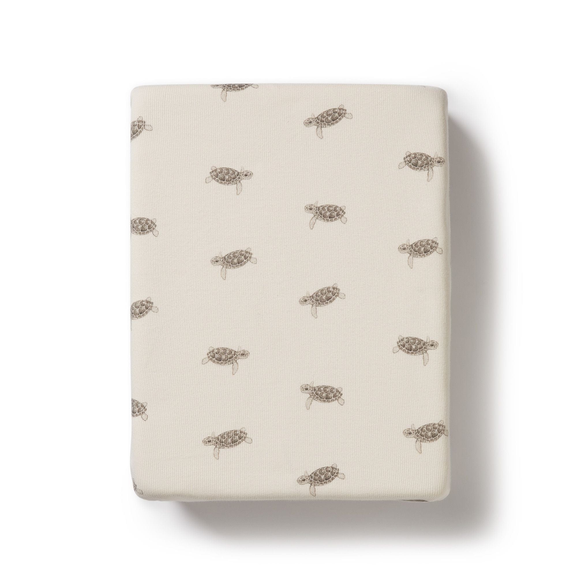 Wilson & Frenchy Linen Blankets Tiny Turtle Organic Bassinet Sheet