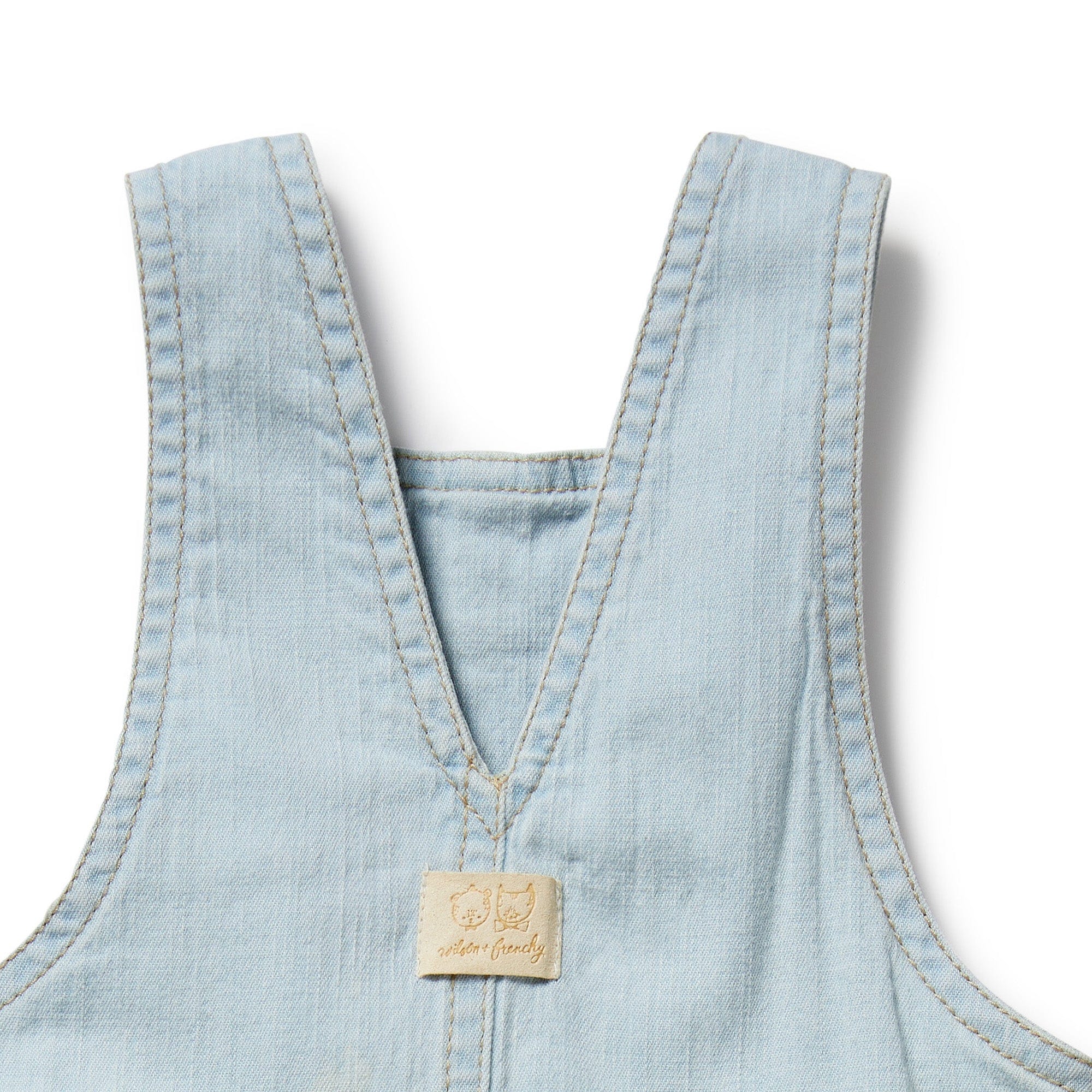Wilson & Frenchy Unisex Onesie Organic Denim Overall