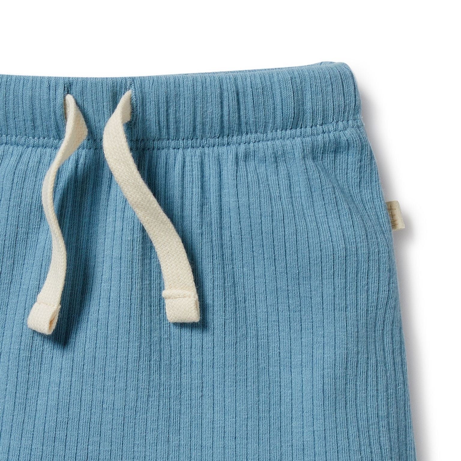 Wilson & Frenchy Unisex Pants Sky Blue Organic Rib Short