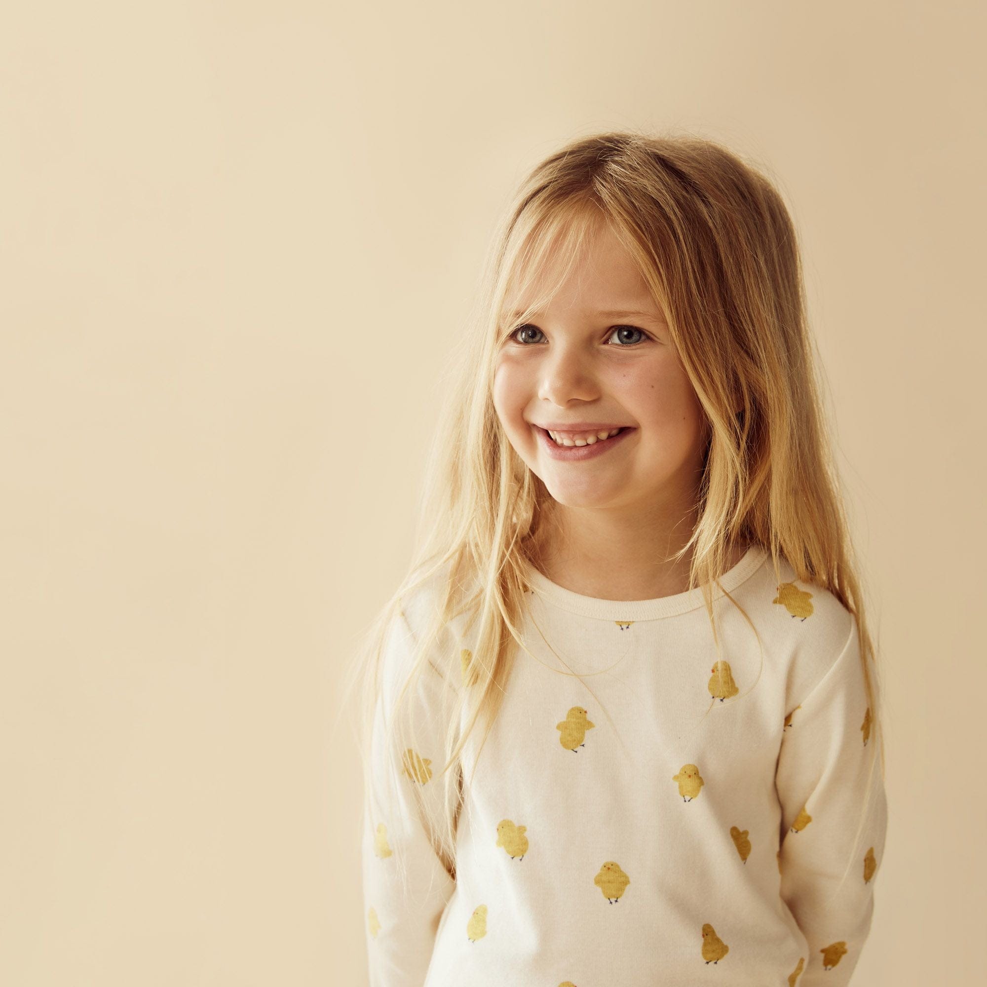 Wilson & Frenchy Unisex Sleepware Little Chick Organic Long Sleeved Pyjamas
