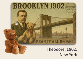 Wonderlings Toys Soft Theodore Teddy Bear