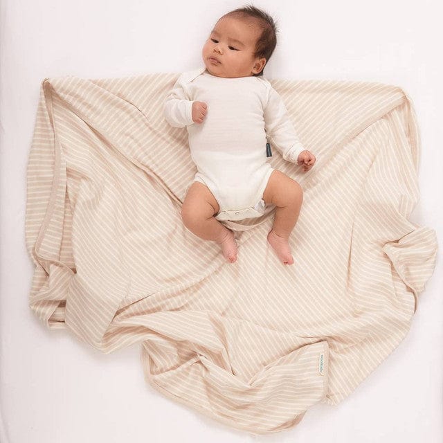 Woolbabe Accessory Blanket Woolbabe Merino/Organic Cotton Swaddle/Blanket - Dune