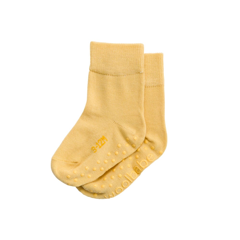 Woolbabe Accessory Socks Merino & Organic Cotton Sleepy Socks - Buttercup
