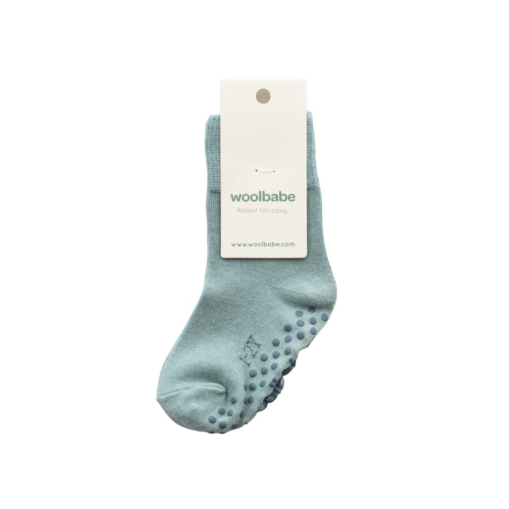 Woolbabe Accessory Socks Tide / NB-3M Woolbabe Merino & Organic Cotton Sleepy Socks
