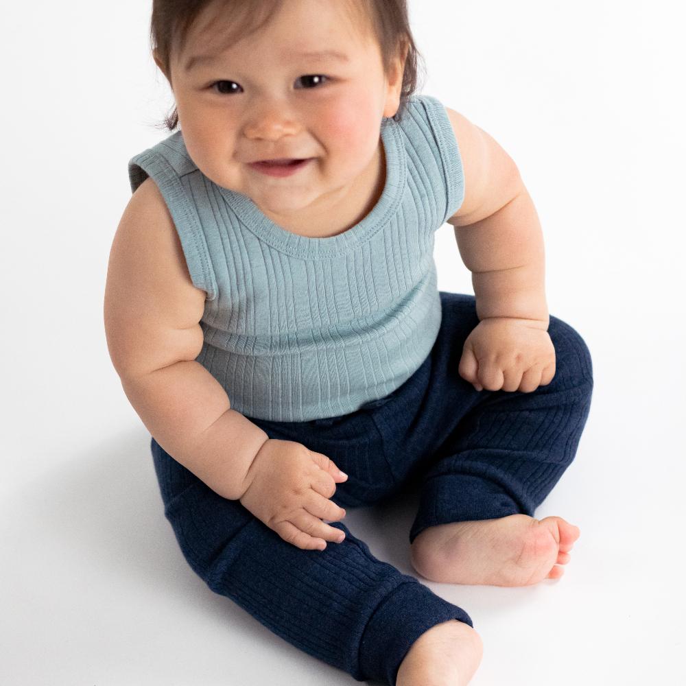 Woolbabe Boys Pants Organic Cotton/Merino Relaxed Pants