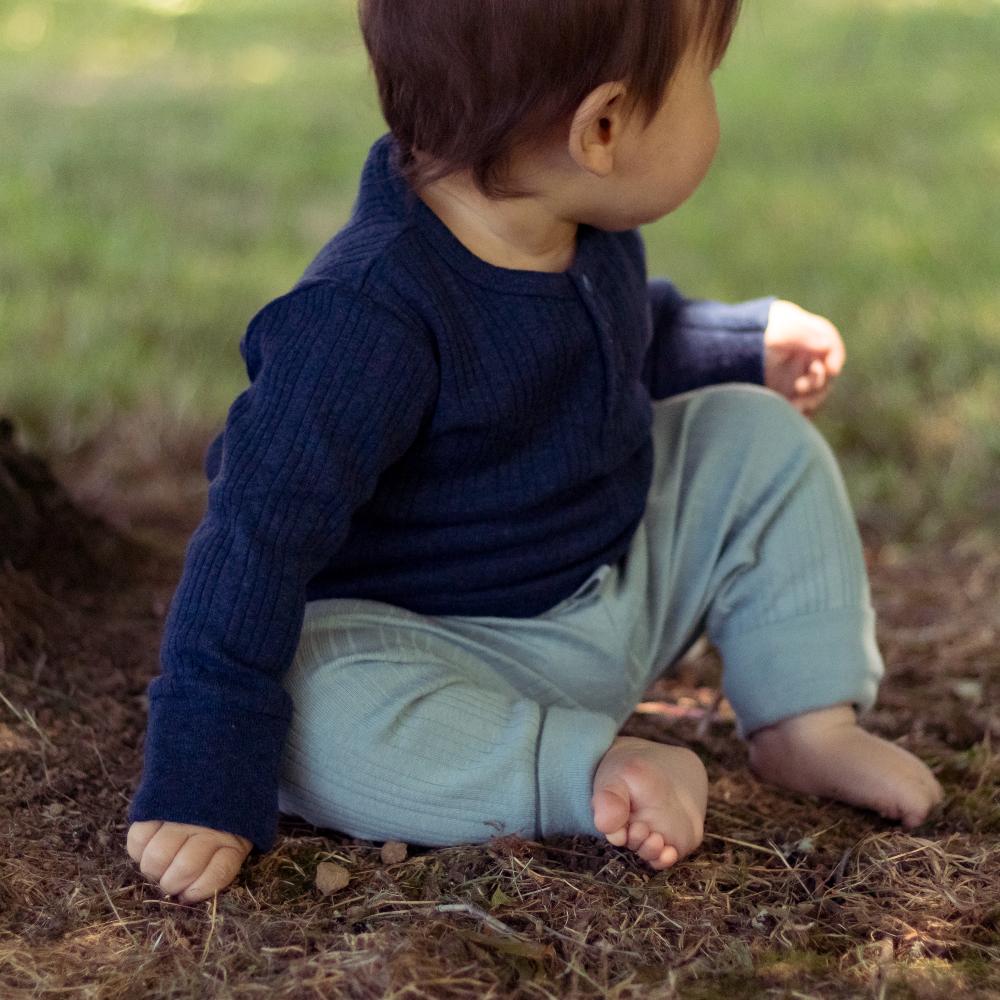 Woolbabe Boys Pants Organic Cotton/Merino Relaxed Pants