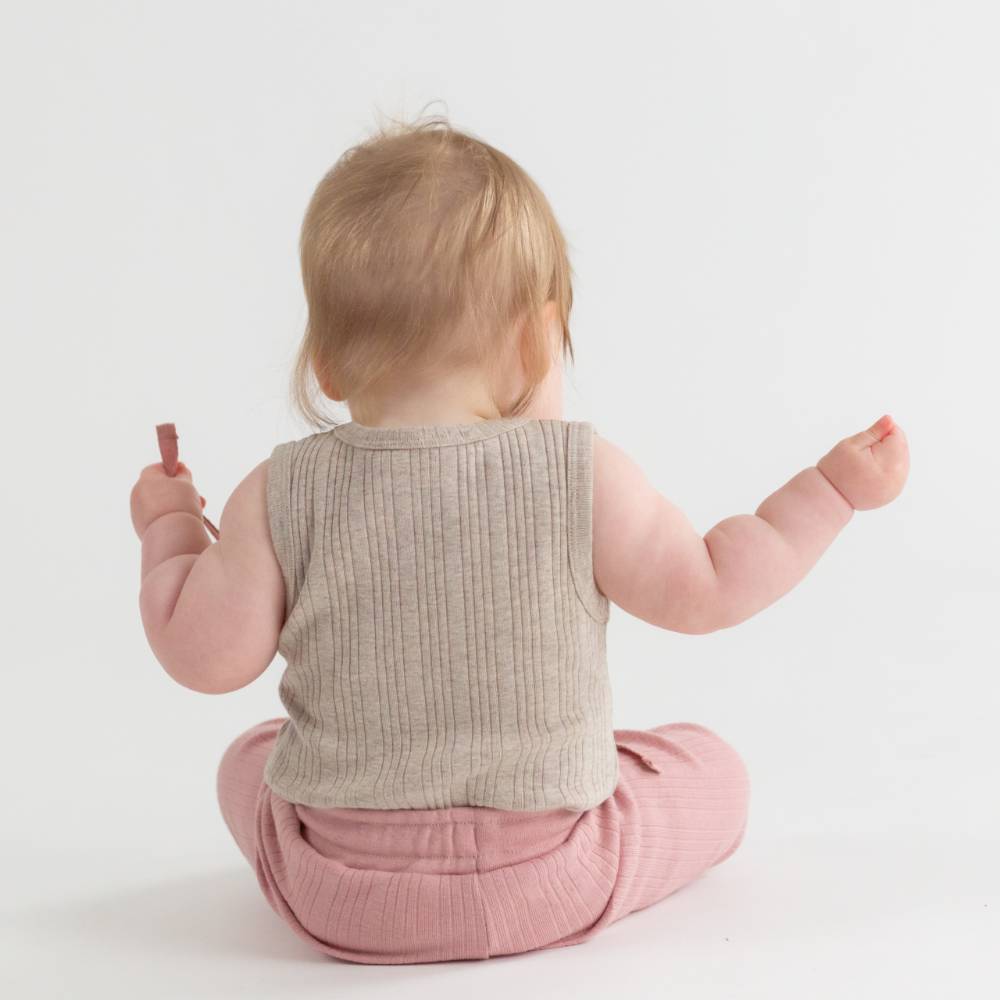 Woolbabe Girls Pants Organic Cotton/Merino Relaxed Pants
