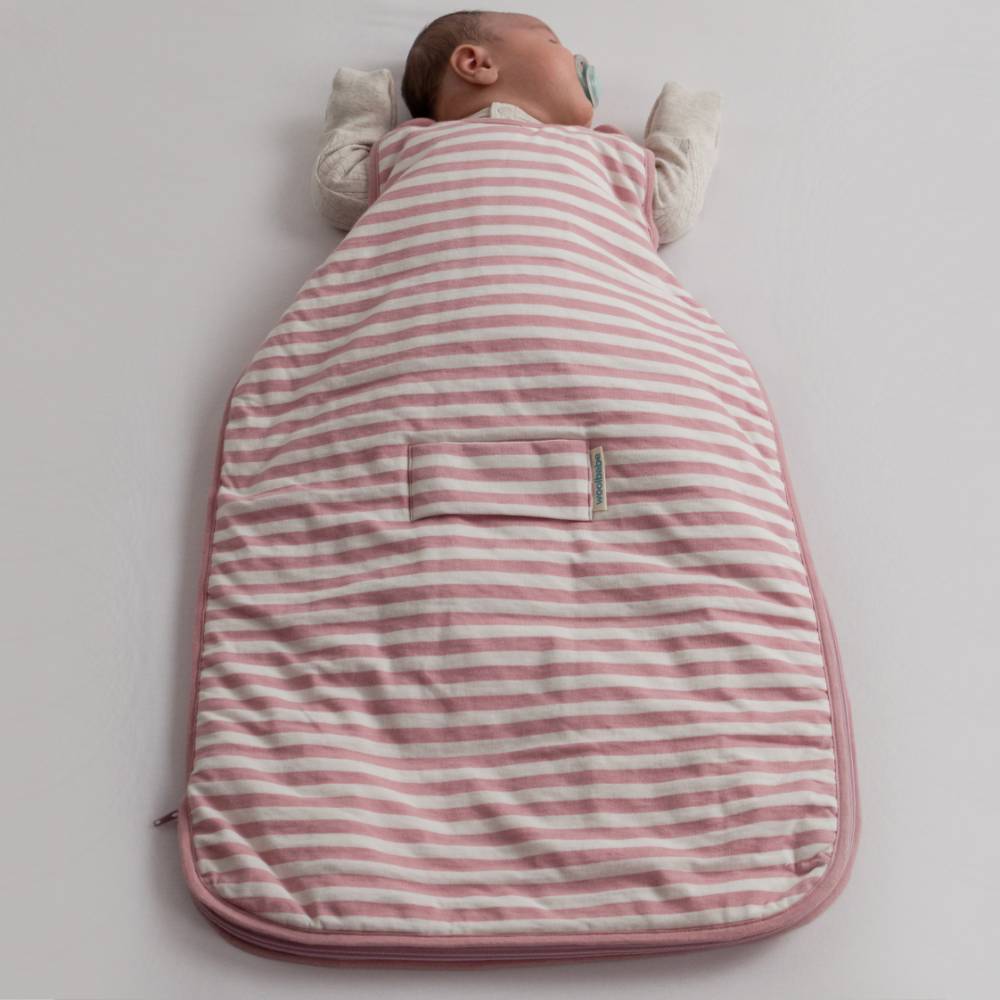 Woolbabe Linen 0-9M Mini Duvet Sleeping Bag - Dusk