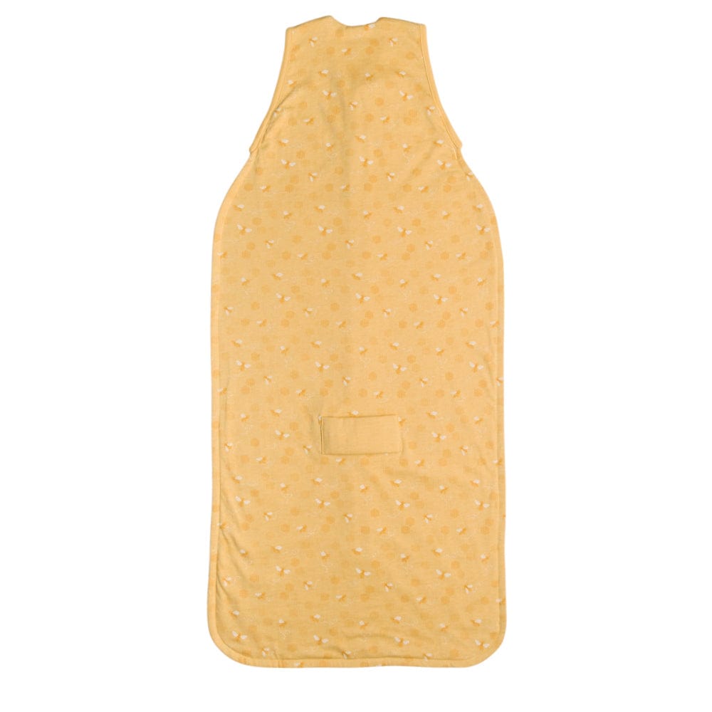 Woolbabe Linen 3-24M 3 Seasons Front Zip Merino/Organic Cotton Sleeping Bag Buttercup Bees