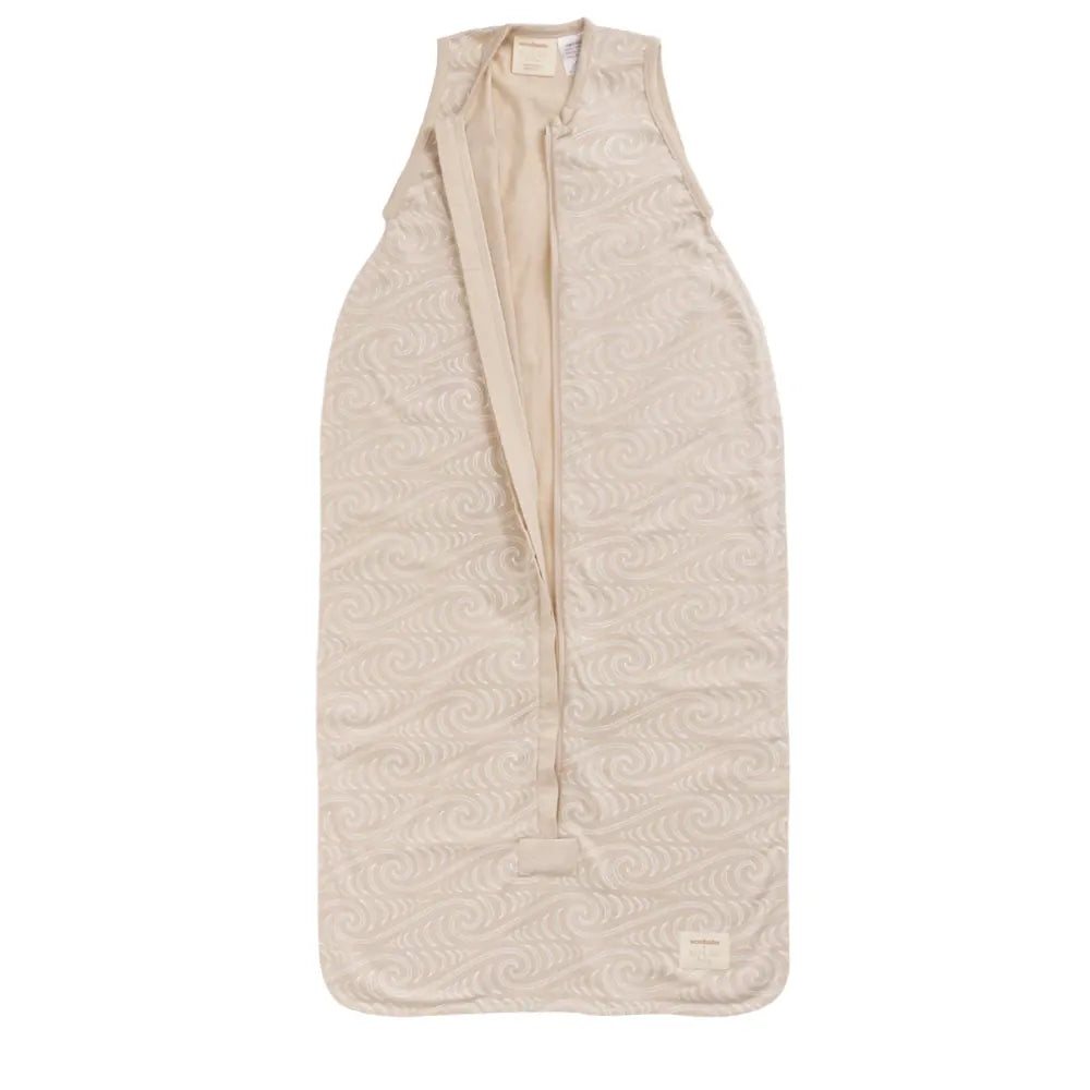 Woolbabe Linen 3-24M BO & KO Collab Summer Front Zip Sleeping Bag - Ngaru