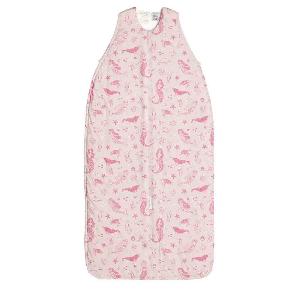 Woolbabe Linen 3-24M Duvet Front Zip Sleeping Bag - Shell Mermaids