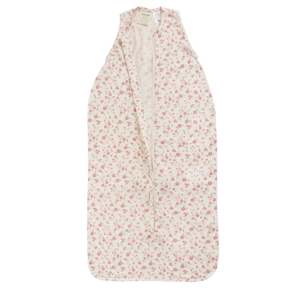Woolbabe Linen 3-24M Summer Merino/Organic Cotton Sleeping Bag - Vintage Bloom