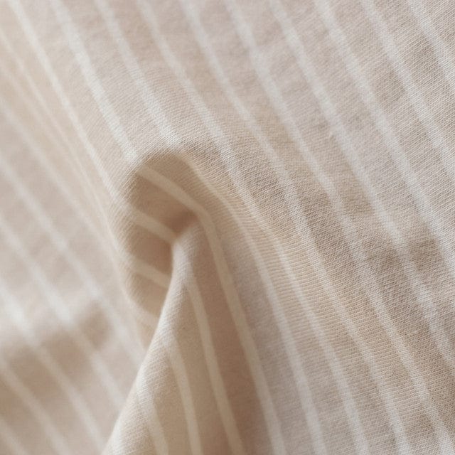 Woolbabe Linen 3-24M Woolbabe 3 Season Front Zip Sleeping Bag - Dune Stripe