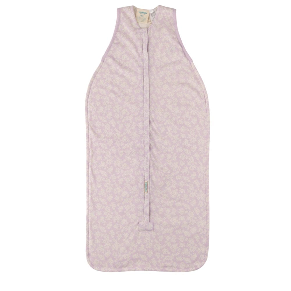 Woolbabe Linen 3-24M Woolbabe 3 Seasons Front Zip Merino/Organic Cotton Sleeping Bag - Manuka Mauve