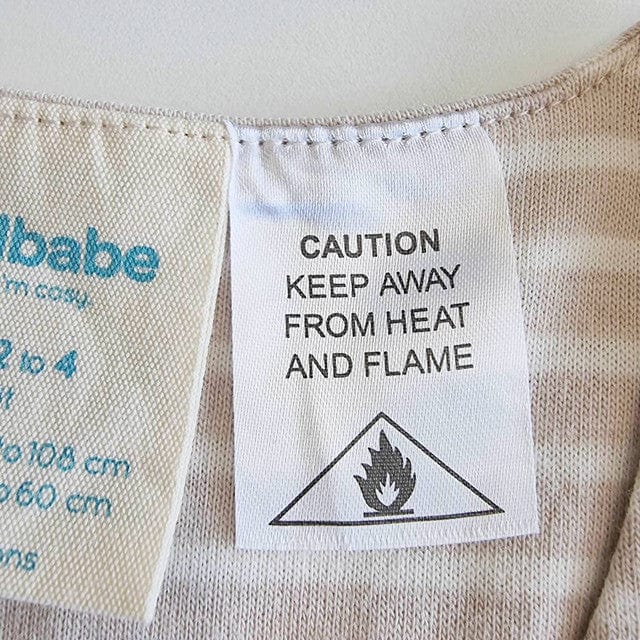 Woolbabe Linen 3-24M Woolbabe 3 Seasons Front Zip Merino/Organic Cotton Sleeping Bag - Manuka Mauve