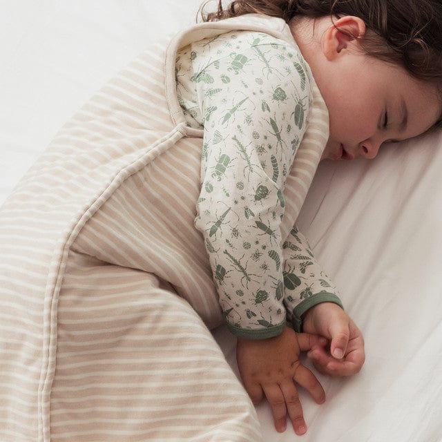 Woolbabe Linen 3-24M Woolbabe Duvet Front Zip Sleeping Bag - Dune