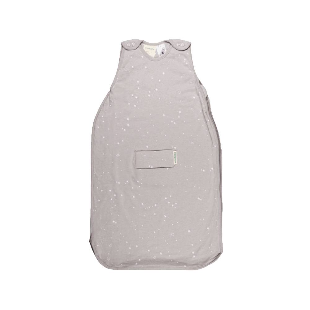 Woolbabe Linen Pebble Stars / 0-9M Woolbabe Mini 3 Seasons Side Zip Sleeping Bag