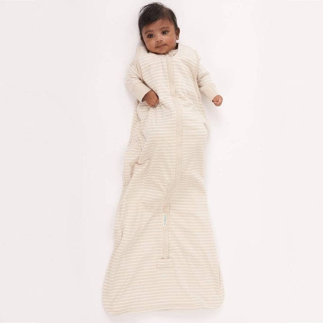 Woolbabe Linen Woolbabe 3 Seasons Front Zip Sleeping Bag - Dune
