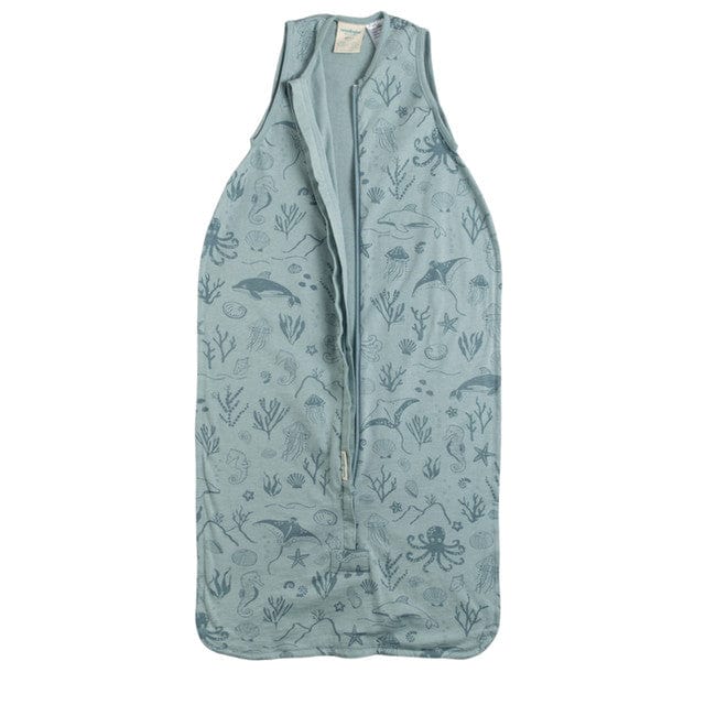 Woolbabe Linen Woolbabe Summer Sleeping Bag - Tide Seascape
