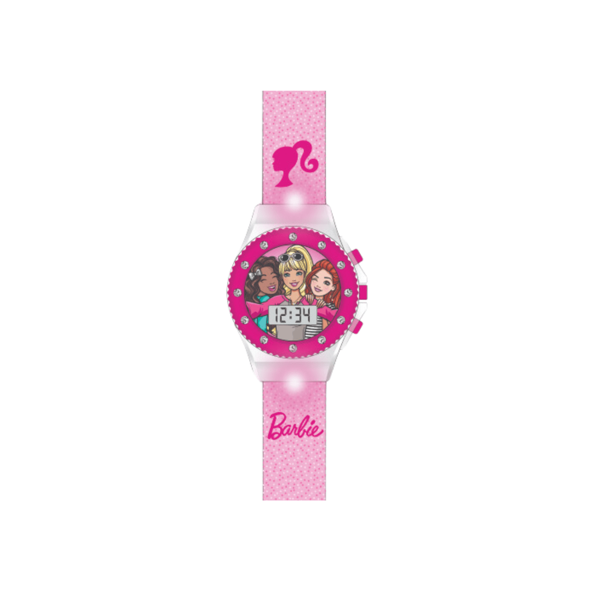 You Monkey Girls Accessory Light Up Barbie Watch