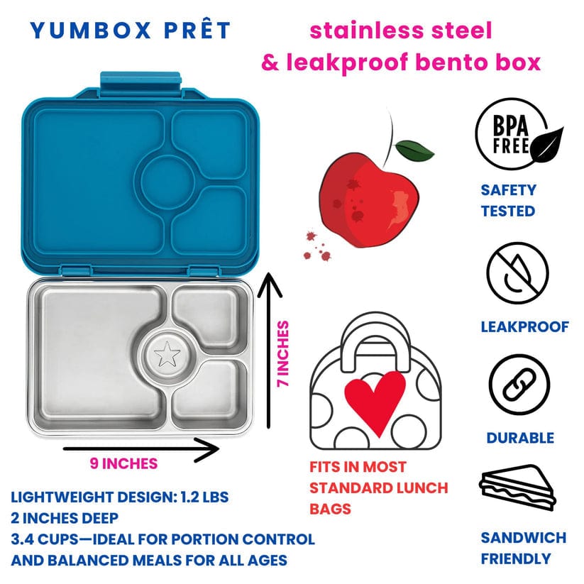 Yumbox Accessory Feeding Yumbox Prêt - Normandy Blue
